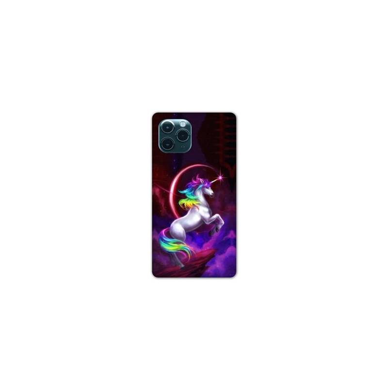 Coque Iphone 11 Pro (6,1") Licorne Arc en ciel