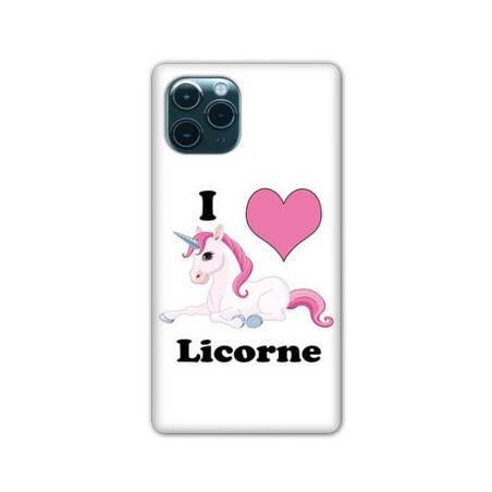 Coque Iphone 11 Pro (6,1") Licorne I love FR