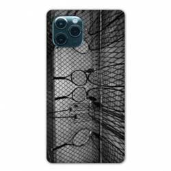Coque Iphone 11 Pro (6,1") Tennis Raquette Vintage