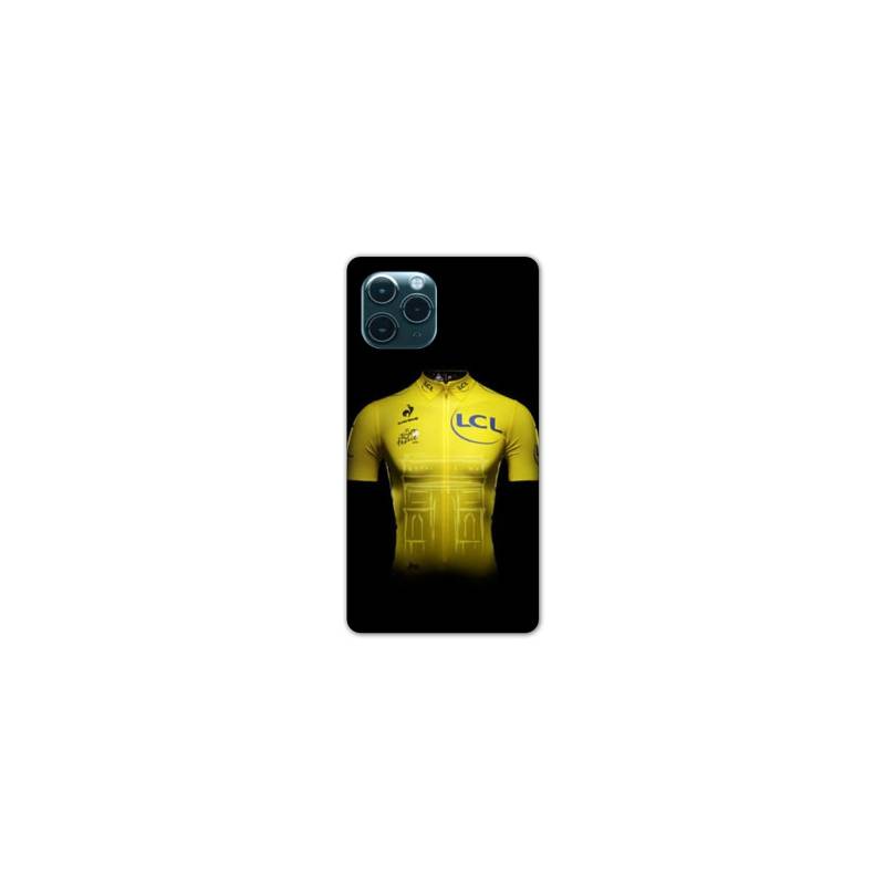 Coque Iphone 11 Pro (6,1") Cyclisme Maillot jaune