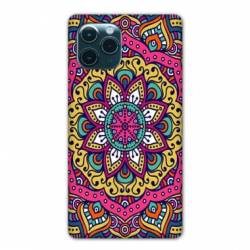 Coque Iphone 11 Pro (6,1") Etnic abstrait Rosas rose