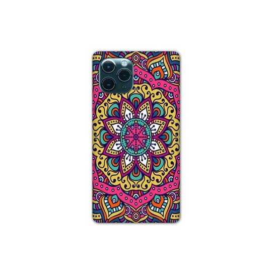 Coque Iphone 11 Pro (6,1") Etnic abstrait Rosas rose