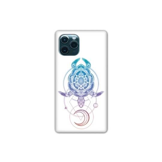 Coque Iphone 11 Pro (6,1") Animaux Maori tortue color