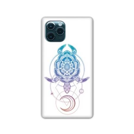Coque Iphone 11 Pro (6,1") Animaux Maori tortue color
