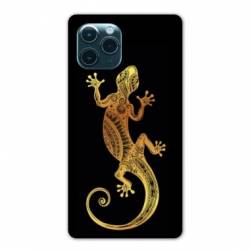 Coque Iphone 11 Pro (6,1") Animaux Maori lezard noir