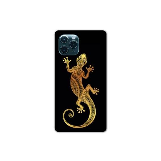 Coque Iphone 11 Pro (6,1") Animaux Maori lezard noir