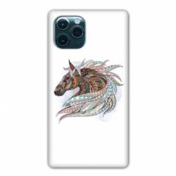 Coque Iphone 11 Pro (6,1") Ethniques Cheval Color B