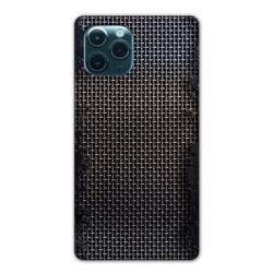 Coque Iphone 11 Pro (6,1") Texture metal