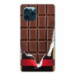 Coque Iphone 11 Pro (6,1") Trompe œil chocolat