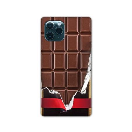 Coque Iphone 11 Pro (6,1") Trompe œil chocolat