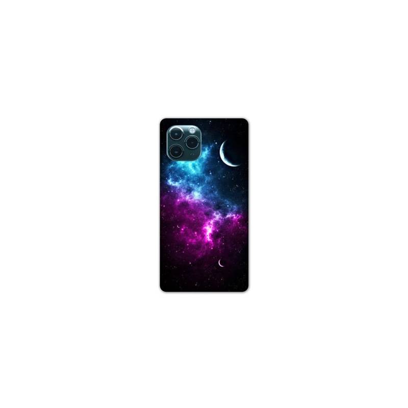 Coque Iphone 11 Pro (6,1") Univers Bleu violet