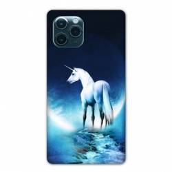 Coque Iphone 11 Pro (6,1") Licorne Lune