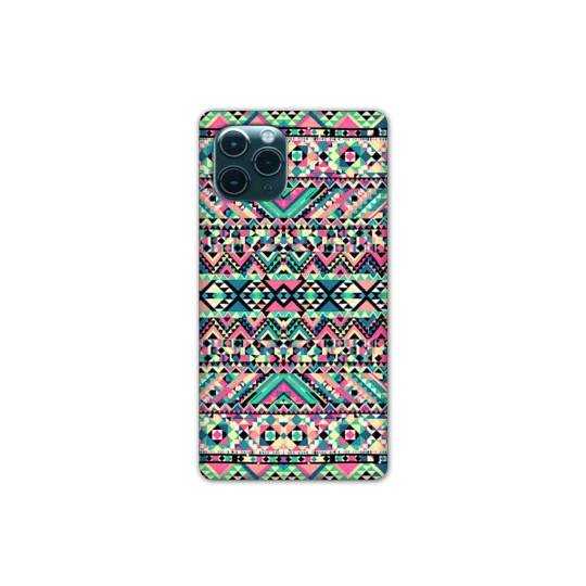 Coque Iphone 11 Pro (6,1") motifs Aztec azteque rose