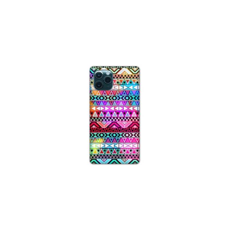 Coque Iphone 11 Pro (6,1") motifs Aztec azteque rouge