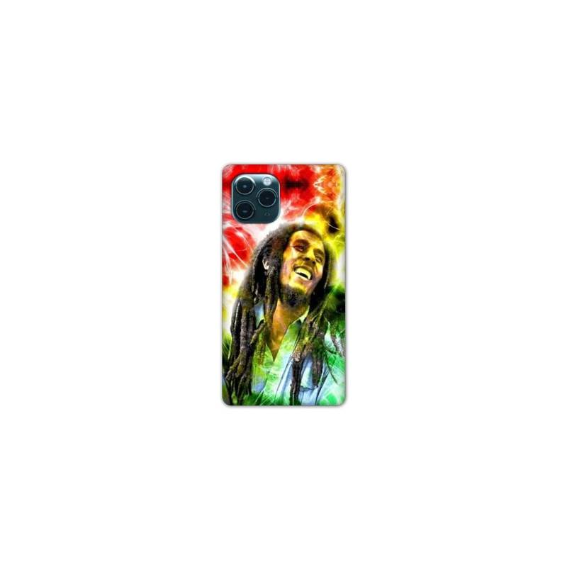 Coque Iphone 11 Pro (6,1") Bob Marley Color