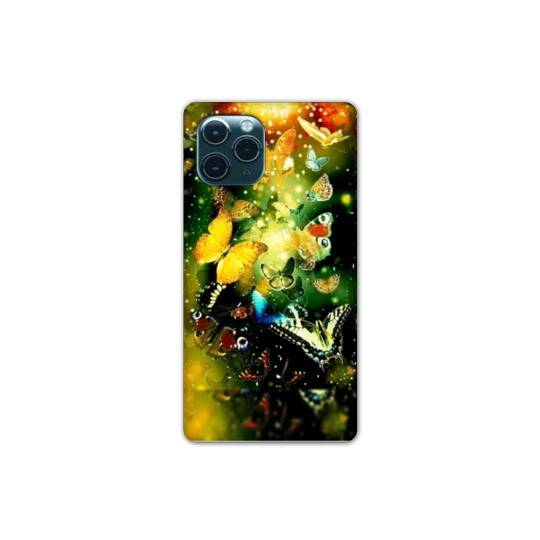 Coque Iphone 11 Pro (6,1") papillons papillon jaune