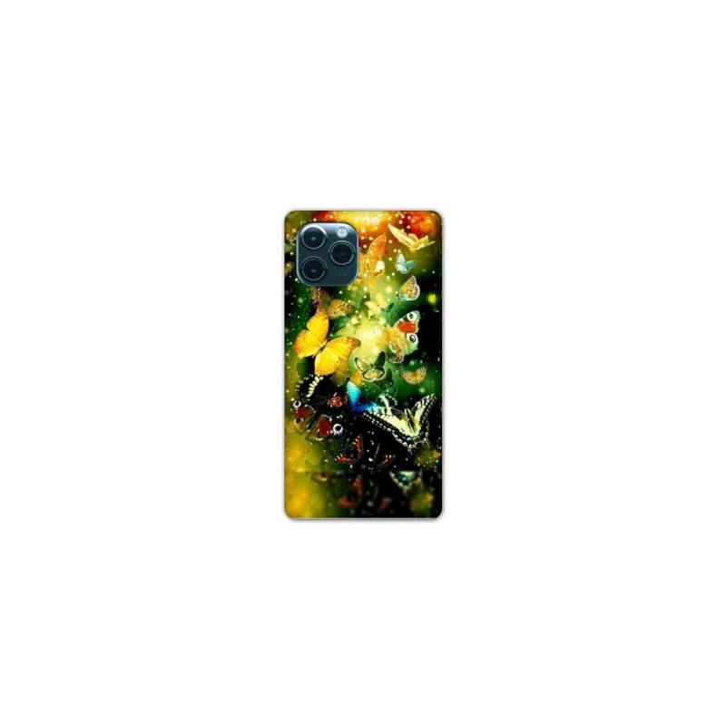Coque Iphone 11 Pro (6,1") papillons papillon jaune