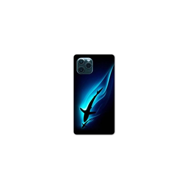 Coque Iphone 11 Pro (6,1") Requin Noir