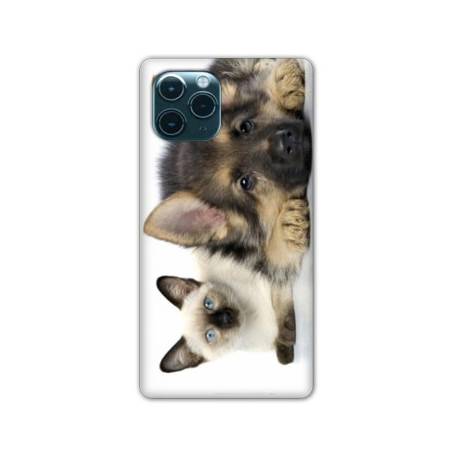 Coque Iphone 11 Pro (6,1") Chien vs chat