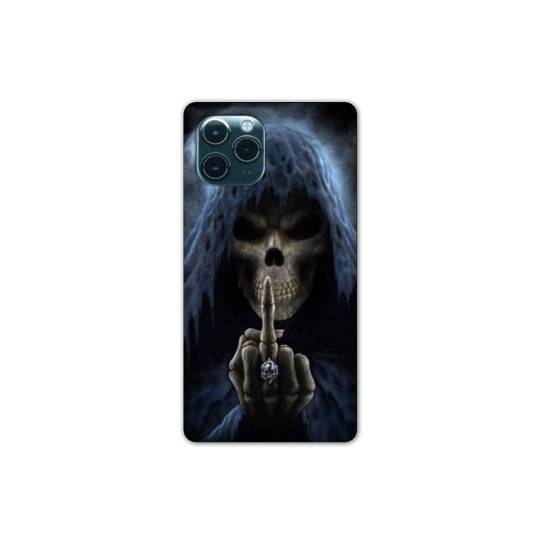 Coque Iphone 11 Pro (6,1") tete de mort Doigt
