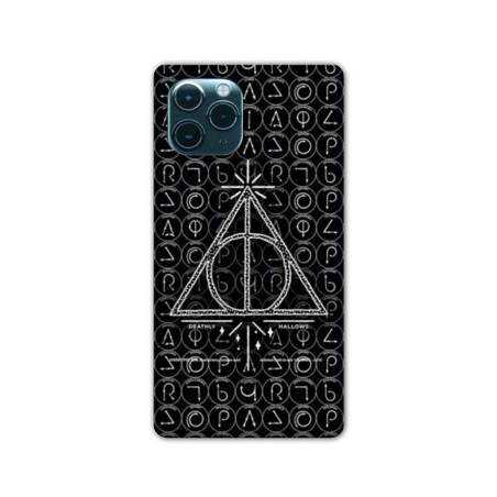 Coque Iphone 11 Pro (6,1") WB License harry potter pattern triangle noir