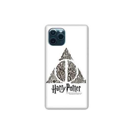 Coque Iphone 11 (5,8") WB License harry potter pattern triangle Blanc