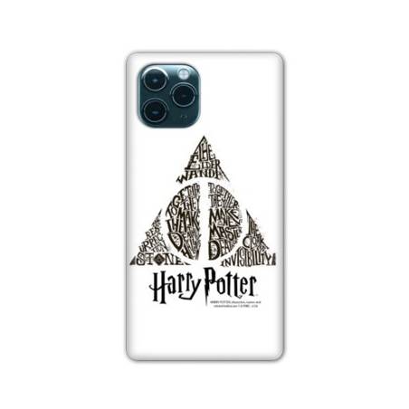 Coque Iphone 11 Pro Max (6,5") WB License harry potter pattern triangle Blanc