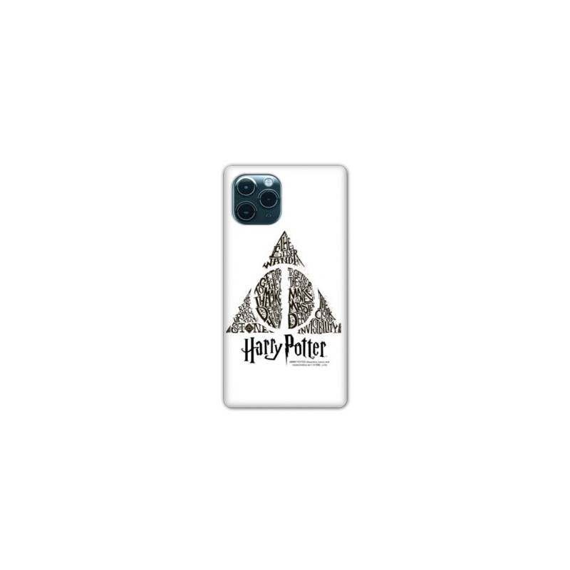 Coque Iphone 11 Pro Max (6,5") WB License harry potter pattern triangle Blanc