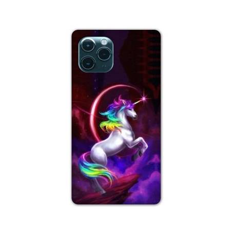 Coque Iphone 11 Pro Max (6,5") Licorne Arc en ciel