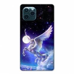 Coque Iphone 11 Pro Max (6,5") Licorne Céleste