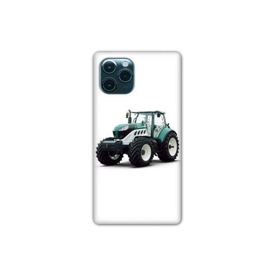 Coque Iphone 11 Pro Max (6,5") Agriculture Tracteur Blanc