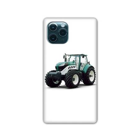 Coque Iphone 11 Pro Max (6,5") Agriculture Tracteur Blanc