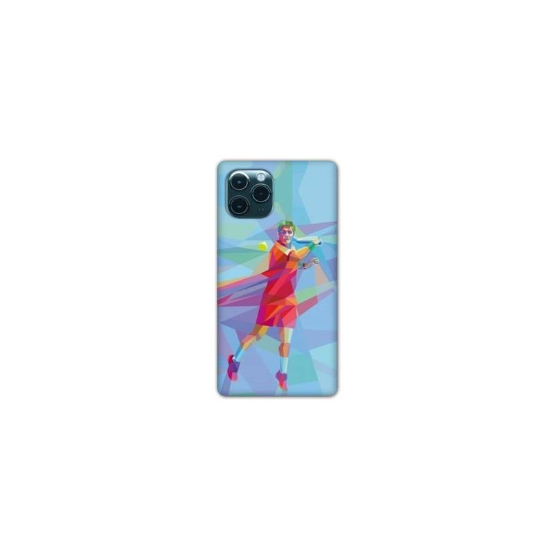 Coque Iphone 11 Pro Max (6,5") Tennis Revers Bleu