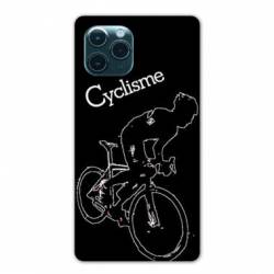 Coque Iphone 11 Pro Max (6,5") Cyclisme Ombre blanche