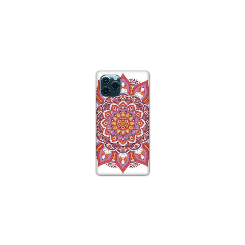 Coque Iphone 11 Pro Max (6,5") Etnic abstrait Rosas orange