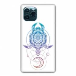 Coque Iphone 11 Pro Max (6,5") Animaux Maori tortue color