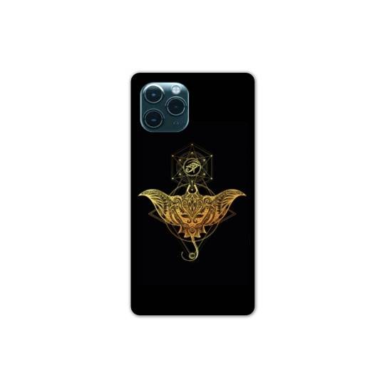 Coque Iphone 11 Pro Max (6,5") Animaux Maori Raie noir
