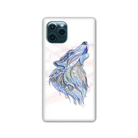 Coque Iphone 11 Pro Max (6,5") Ethniques Loup Color