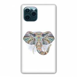 Coque Iphone 11 Pro Max (6,5") Ethniques Elephant Color B