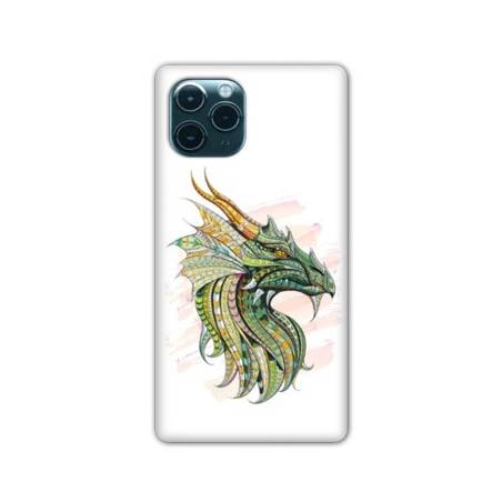 Coque Iphone 11 Pro Max (6,5") Ethniques Dragon Color