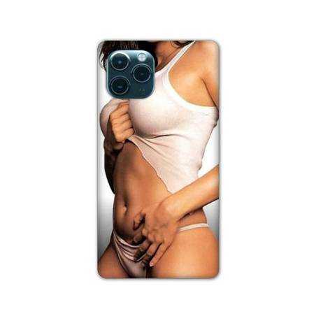 Coque Iphone 11 Pro Max (6,5") Sexy tee shirt blanc