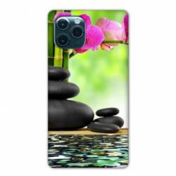 Coque Iphone 11 Pro Max (6,5") orchidee eau