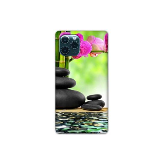 Coque Iphone 11 Pro Max (6,5") orchidee eau