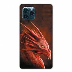 Coque Iphone 11 Pro Max (6,5") Dragon Rouge