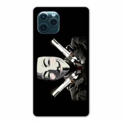 Coque Iphone 11 Pro Max (6,5") Anonymous Gun