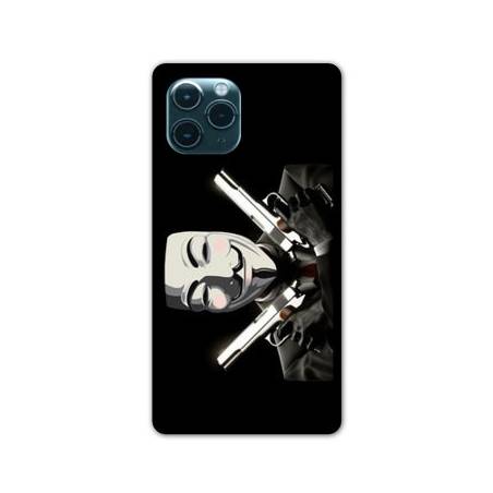 Coque Iphone 11 Pro Max (6,5") Anonymous Gun