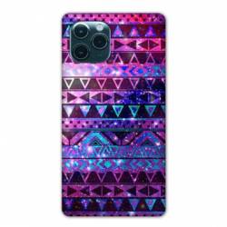 Coque Iphone 11 Pro Max (6,5") motifs Aztec azteque violet