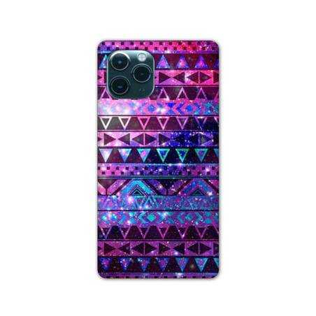 Coque Iphone 11 Pro Max (6,5") motifs Aztec azteque violet