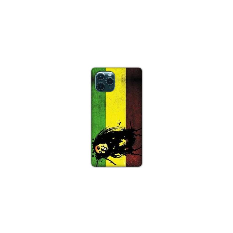 Coque Iphone 11 Pro Max (6,5") Bob Marley Drapeau