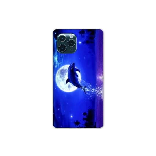 Coque Iphone 11 Pro Max (6,5") Dauphin lune